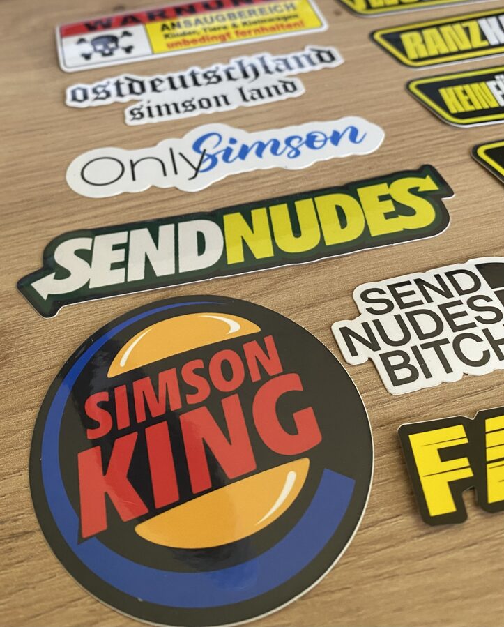 Sticker/ Simson/ Auto/ KFZ - Sticker - Shop - Ost Moped Store