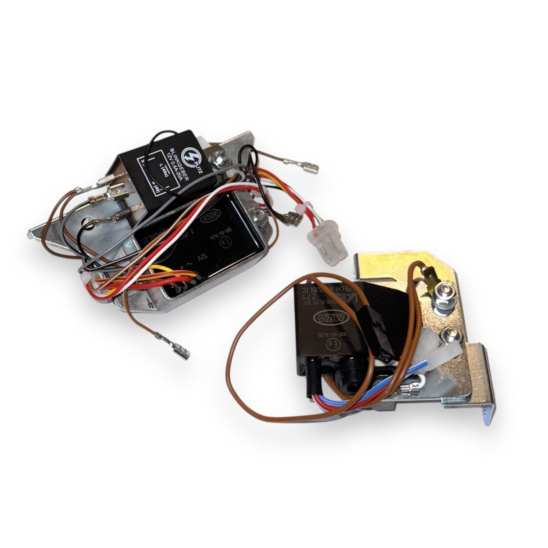 simson 12v vape zündung Vape 3 Zündung 12V H4 Halogen Klarglas KUGEL Scheinwerfer komplett für  Simson S50 S51 S53 main image 1
