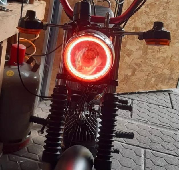 LED Scheinwerferring Simson 12V - Scheinwerfer/ Zubehör - Shop - Ost Moped  Store