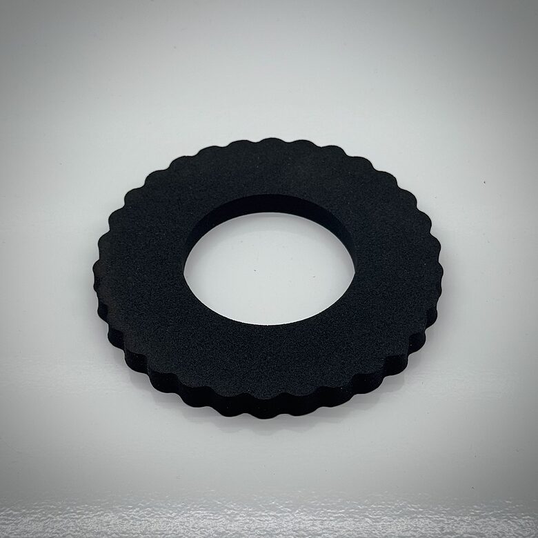 Simson Tankschutzring aus Moosgummi 120x60 schwarz