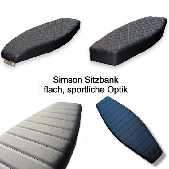 Simson S51 Tuning Sitzbank flach