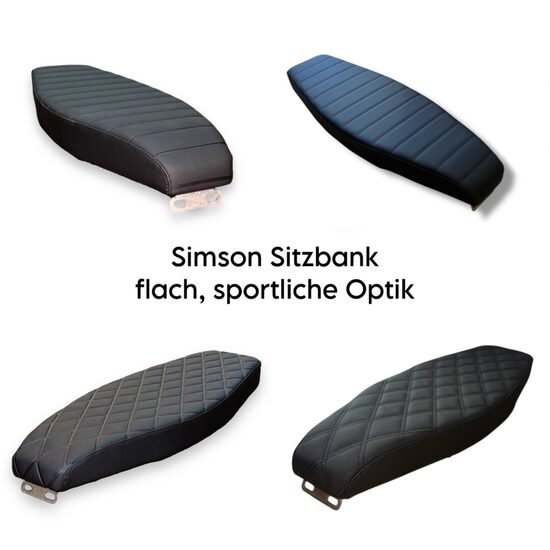 Simson S51 Tuning Sitzbank flach