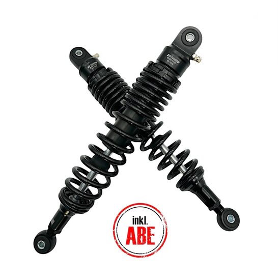 Simson ZT- Tuning Performance Federbein Set schwarz + ABE 