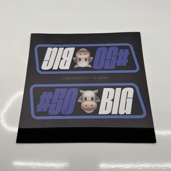 ABVERKAUF Lenkerpolster #50kuhbig blau/ hellblau, 100% Wetterfest