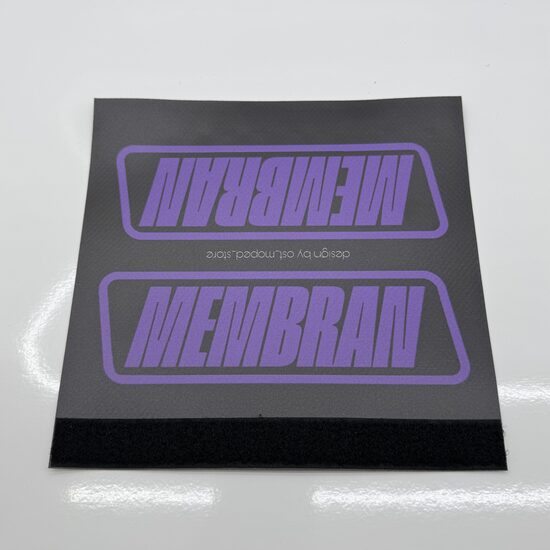 ABVERKAUF Lenkerpolster Membran lila, 100% Wetterfest 