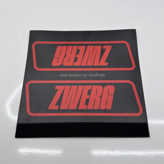 ABVERKAUF Lenkerpolster Zwerg rot, 100% Wetterfest