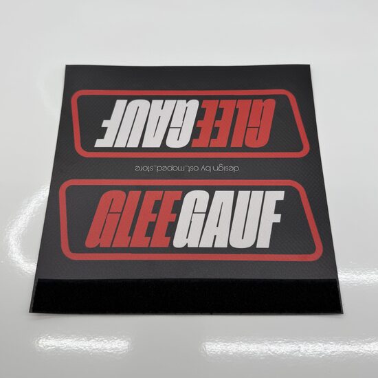 ABVERKAUF Lenkerpolster Gleegauf rot, 100% Wetterfest 